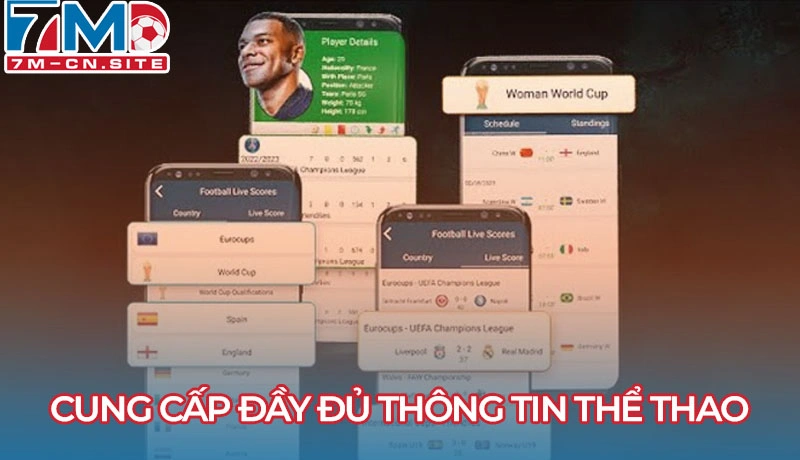 Cung cấp đầy đủ thông tin cá cược thể thao